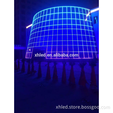 Waterproof 12V 5050 SMD RGB full color 30mm led point light outdoor for wall